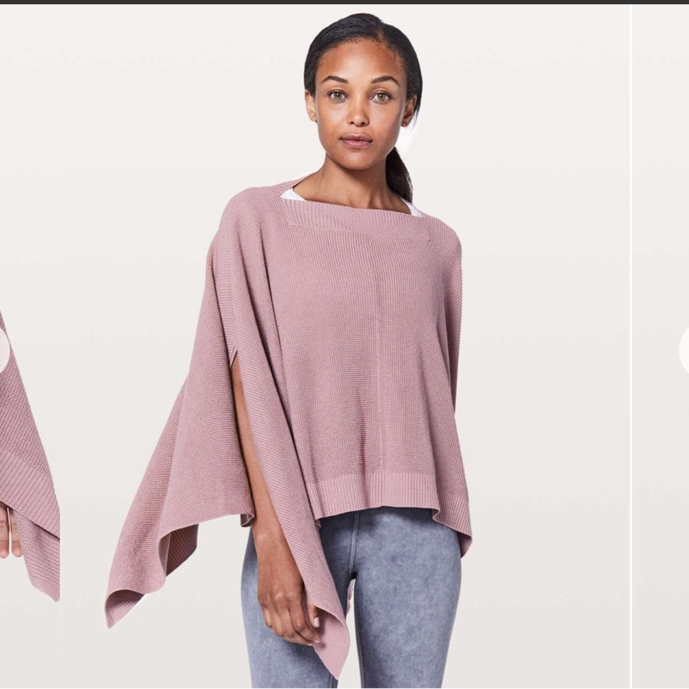 Lululemon Forward Flow Cape Cashmere & TENCEL